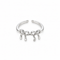 Paired Ribbon Ring