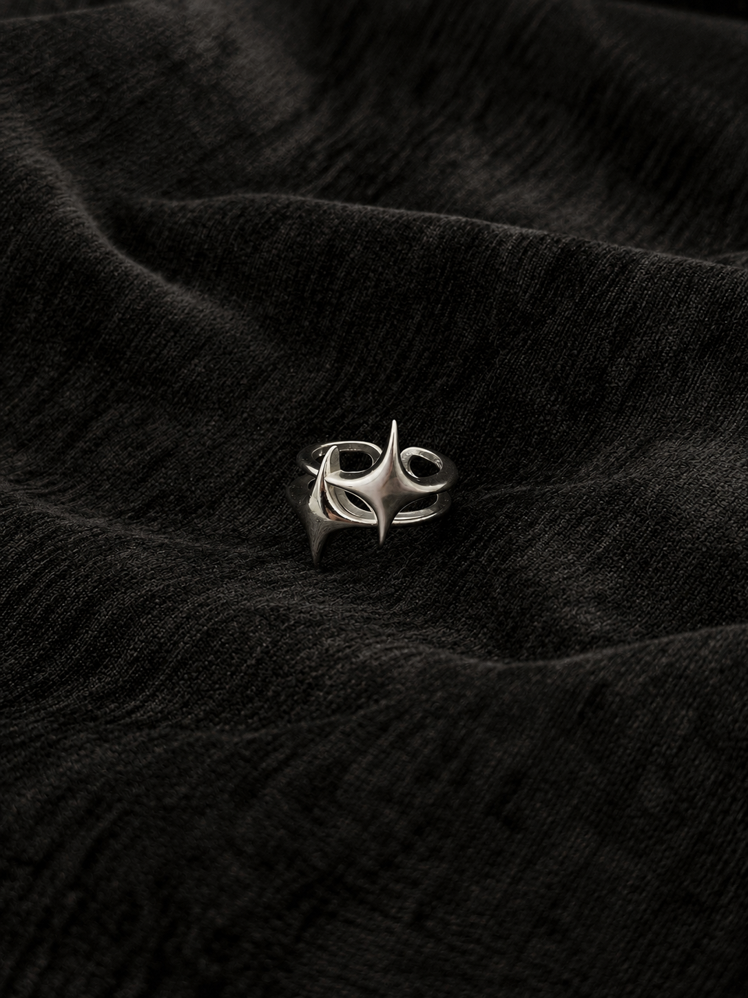 Twin Star Ring