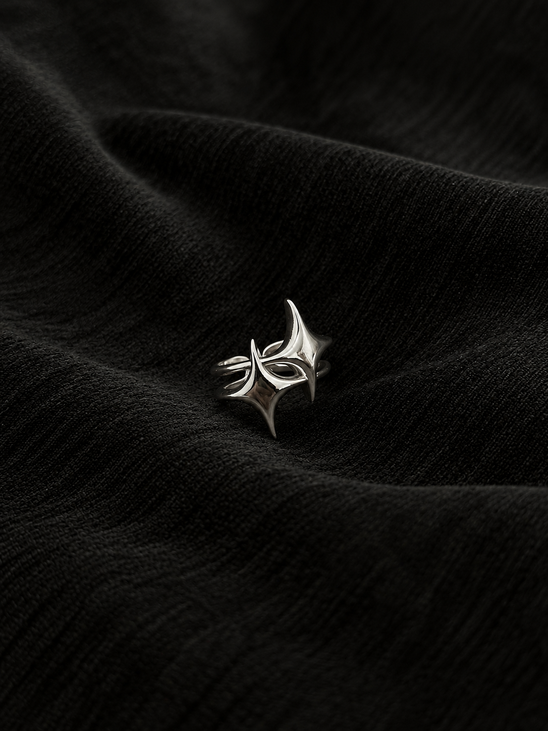 Twin Star Ring